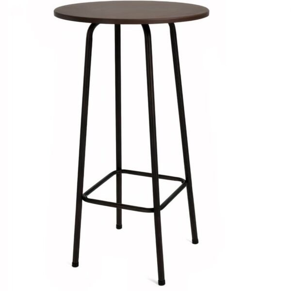 Masa bar Hailey, maro, 60x60x105 cm